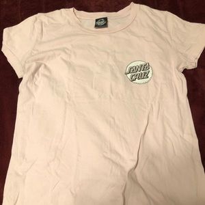 Santa Cruz pink t-shirt